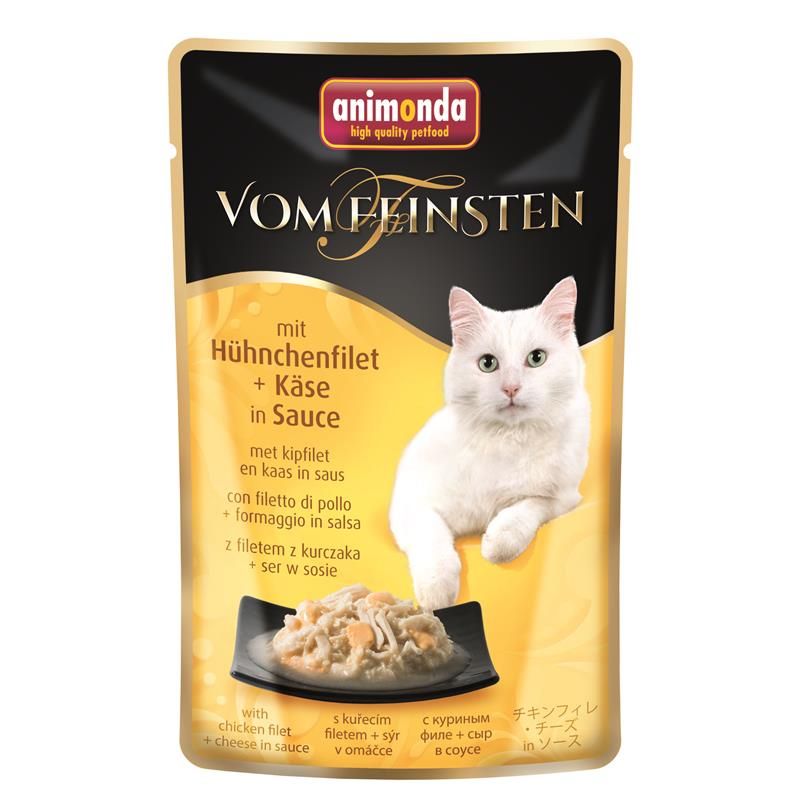 Animonda vom Feinsten mit Hühnchenfilet & Käse 50g
