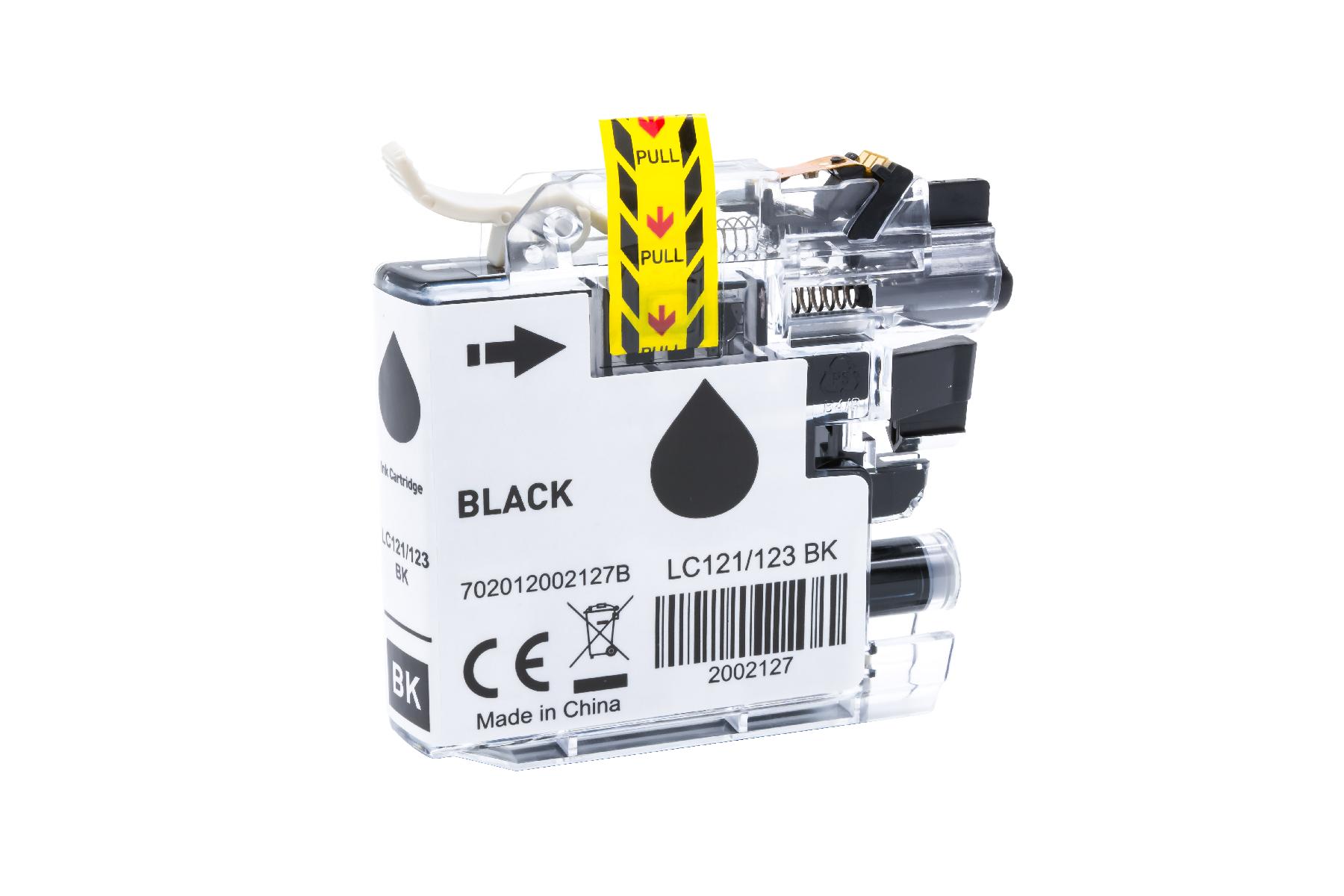 LC121/123XLBK alternativ Tinte black für Brother / LC123BK / 14,6ml LC121/123XLBK alternativ Tinte black für Brother / LC123BK / 14,6ml