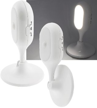 LED Leuchte mit PIR Bewegungsmelder, Batteriebetrieb, 3x AAA, neutralweiß