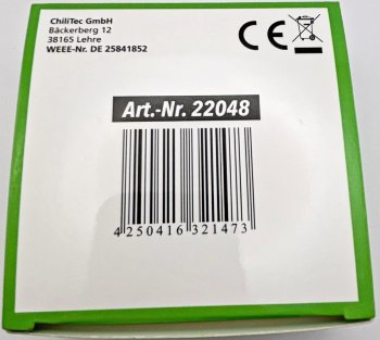 Einbaustrahler "ST-88 Eco" schwenkbar, für 50mm Leuchtmittel, Chrom matt