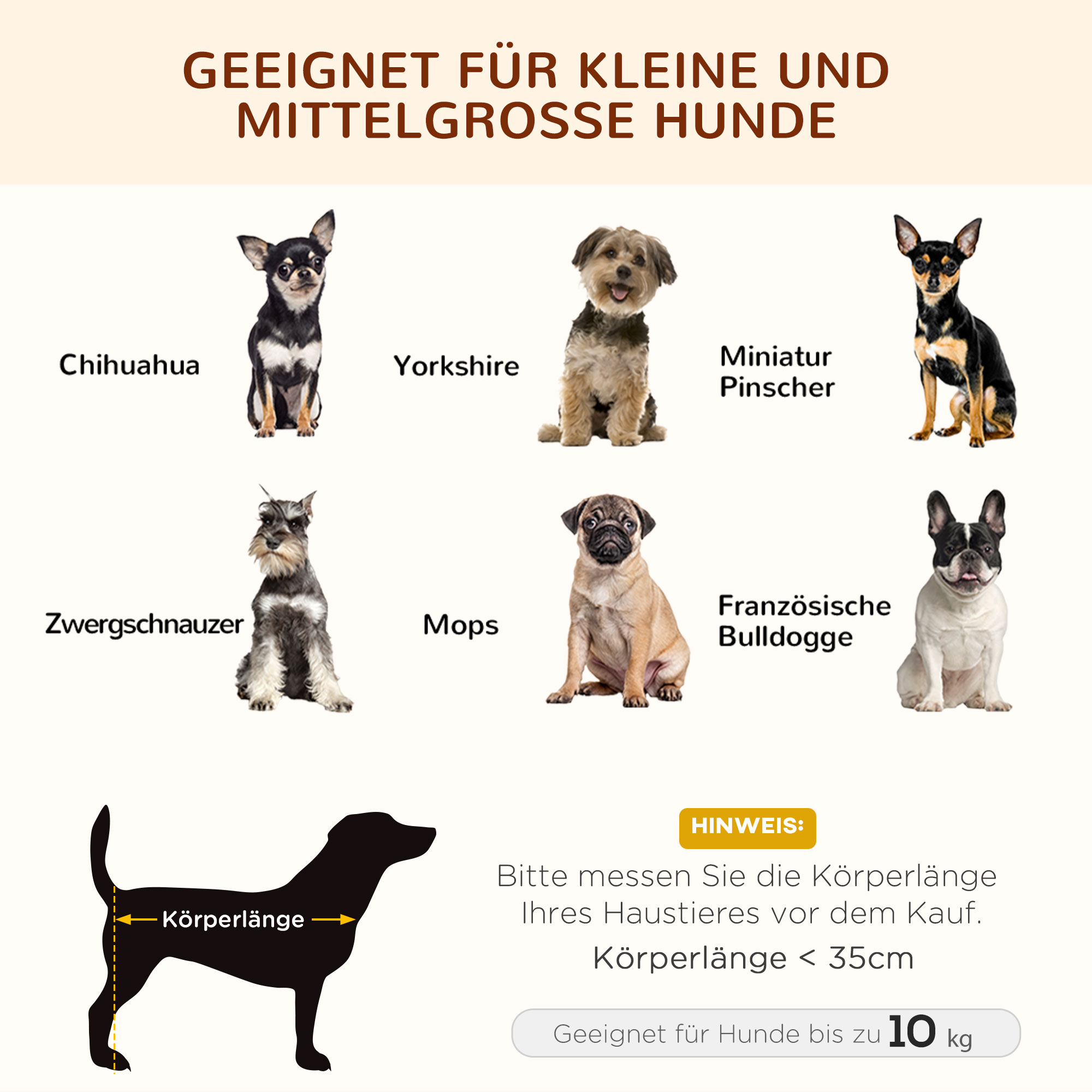 erhöhtes Hundebett mit Baldachin, Haustierbett, Hundeliege outdoor mit Dach, Atmungsaktiv, Taftstoff für Camping Grau 61 x 46 x 62 cm