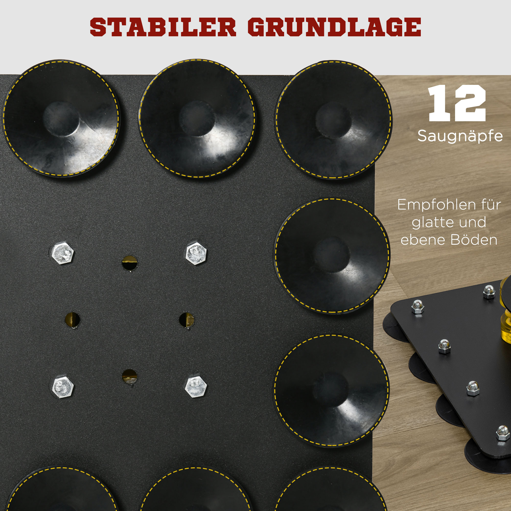 Boxstand, zwei Speedballs, drehbare Boxstange, Kickpolster, höhenverstellbar, Stahl, 107 x 36 x 140-205cm