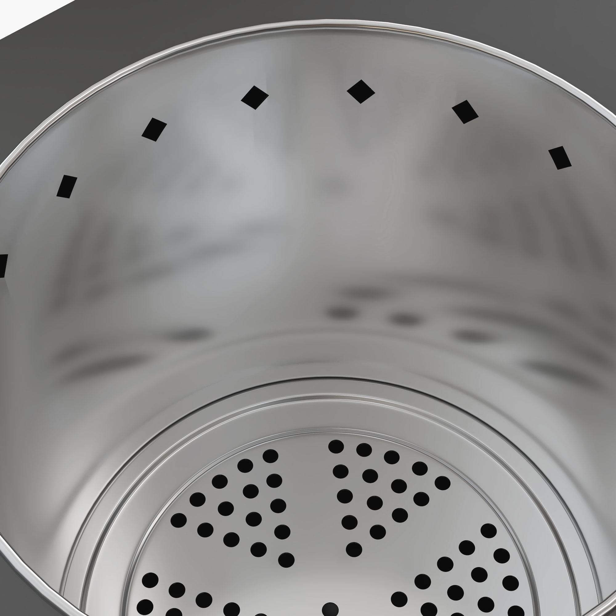 Feuerschale Feuerstelle Feuertonne, inkl. Schürhaken, 45 x 38,8  x 46,5 cm, Silber + Schwarz