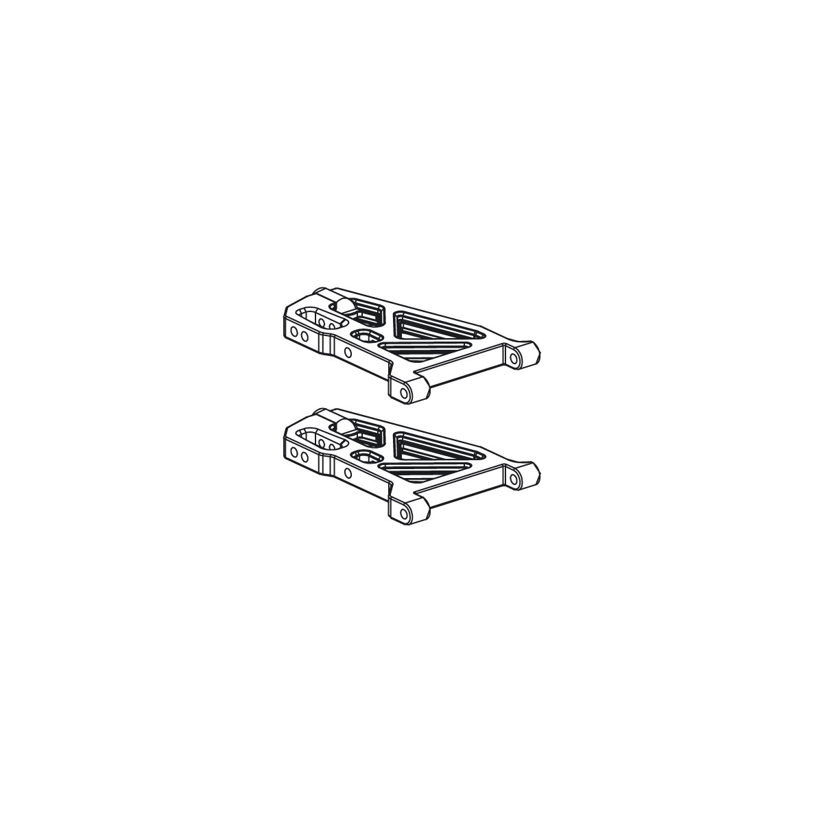 Querlenker VE2 Tiger-Cocoon unten vorn LS+RS Querlenker VE2 Tiger-Cocoon unten vorn LS+RS