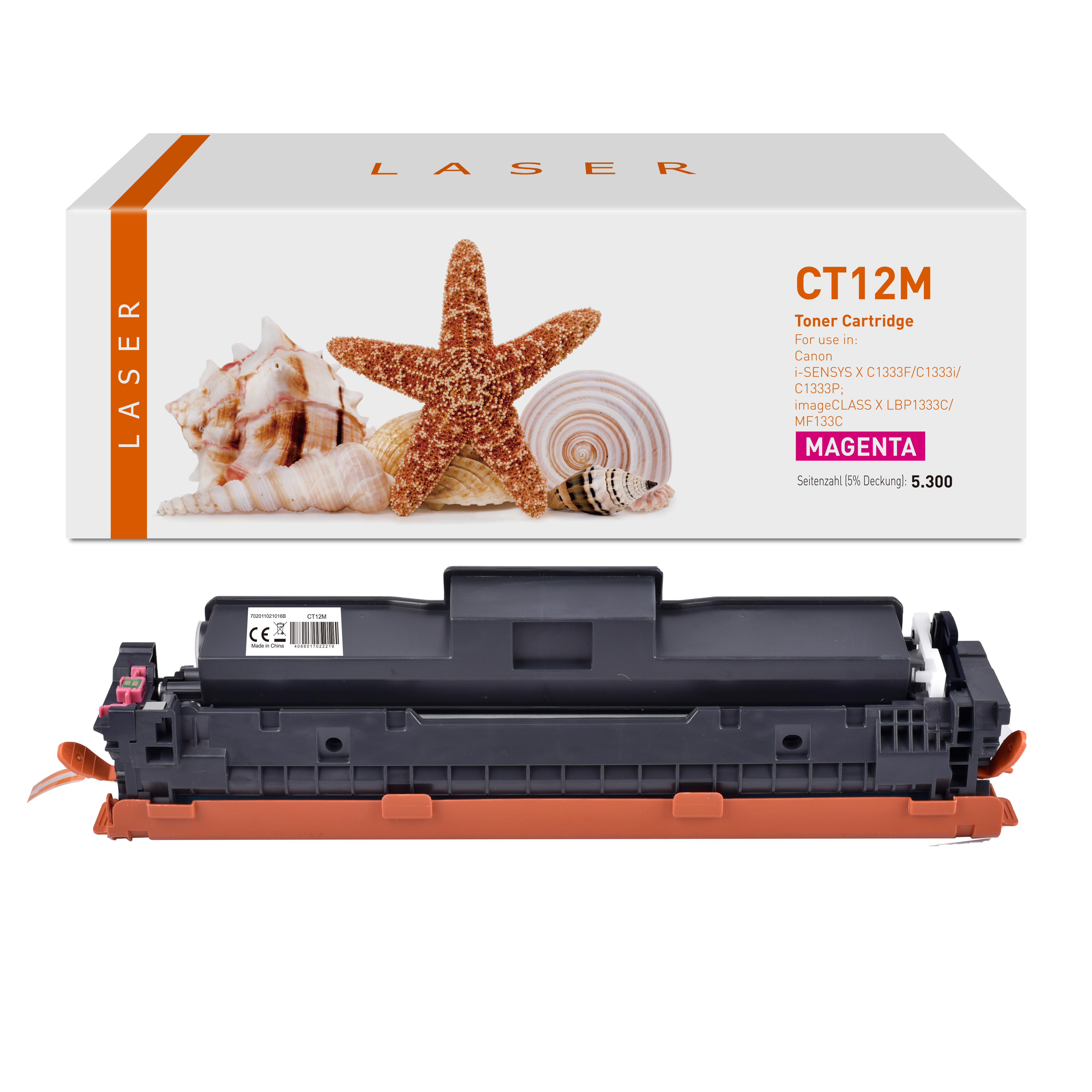 T12Y alternativ Toner gelb für Canon / 5095C006 / 5.300 Seiten T12Y alternativ Toner gelb für Canon / 5095C006 / 5.300 Seiten