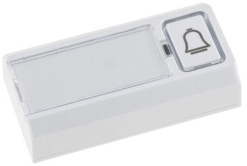 Funk-Klingeltaster "Pilota Porta" IP55 / mit Namensfeld, Batteriebetrieb