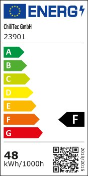 LED-Stripe "CLS-COB V2" 5m, warmweiß, 12V, 48W,  4543 Lumen