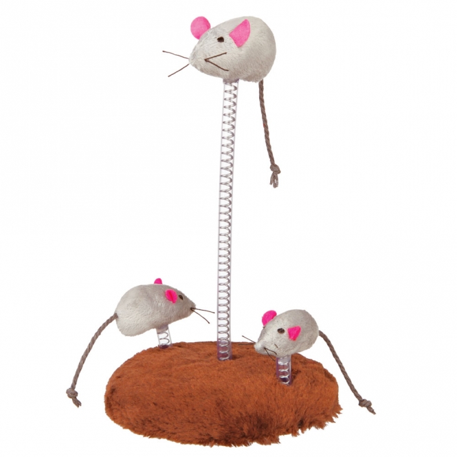 Trixie Mouse Family auf Federn Trixie Mouse Family auf Federn