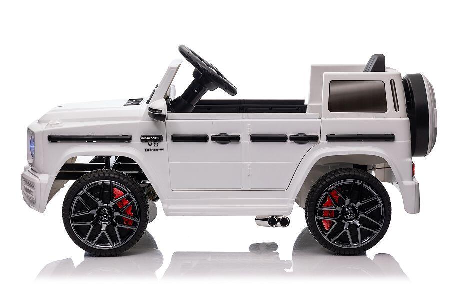 Kinderfahrzeug Mercedes G63 AMG - weiß