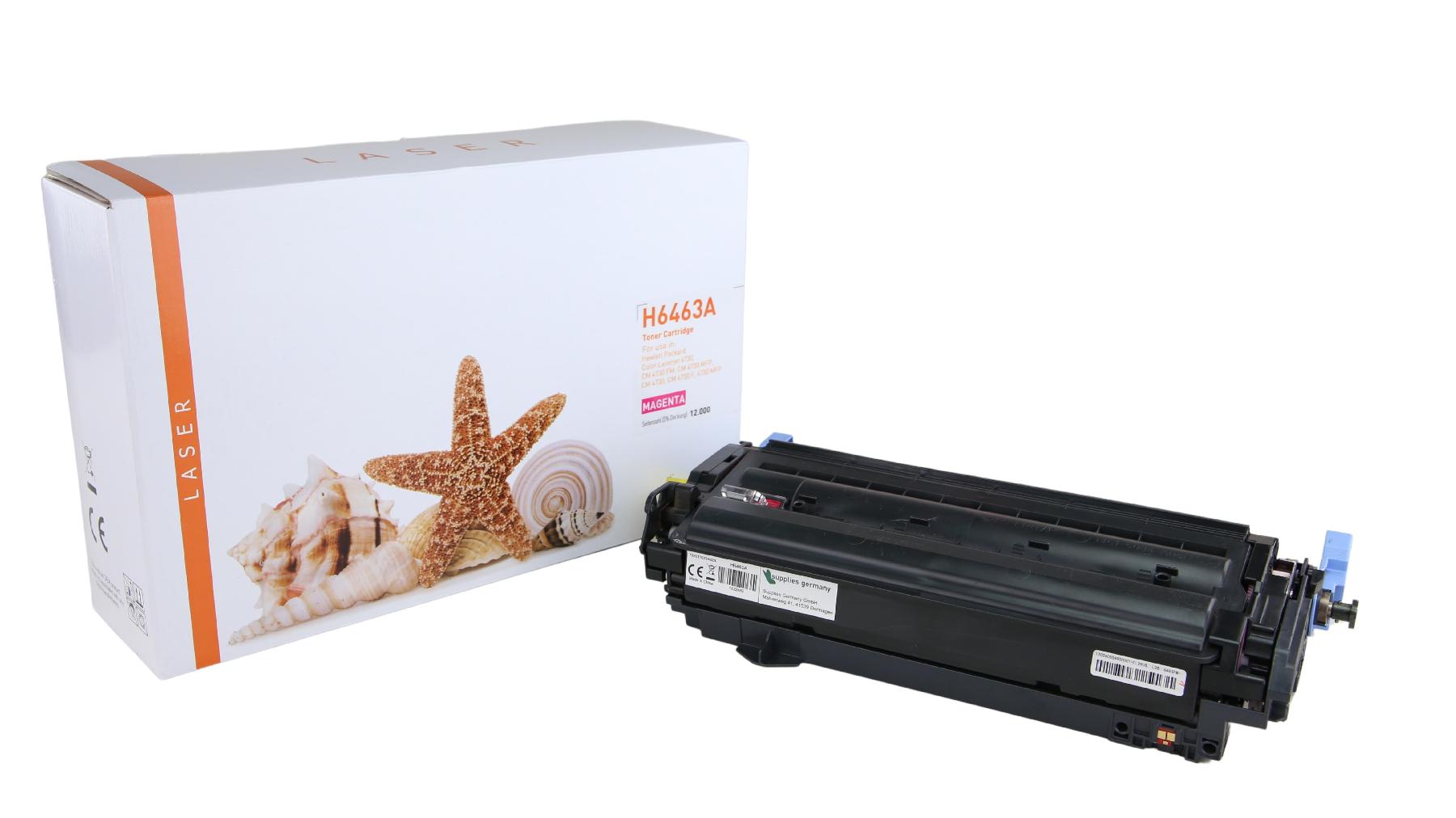 Q6463A alternativ Toner magenta für HP / Q6463A / 12.000 Seiten