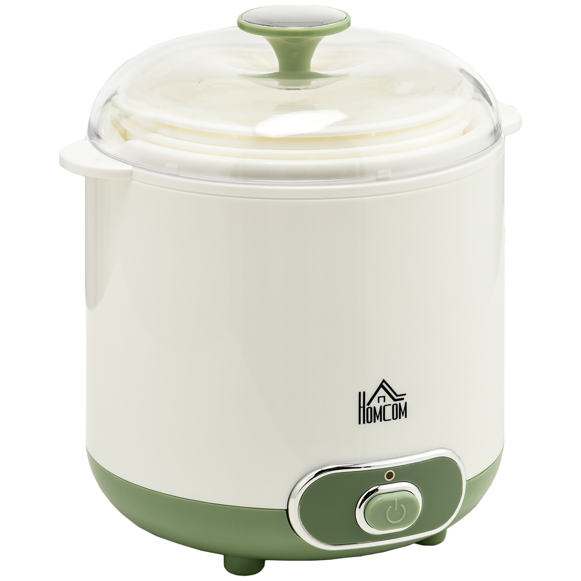 Joghurtbereiter, 1,5 L Joghurtmaschine mit Sieb, Deckel, 20 W Joghurt-Maker für griechischen Joghurt, für 3–5 Personen, 19,5x17,5x21,4 cm, Weiß