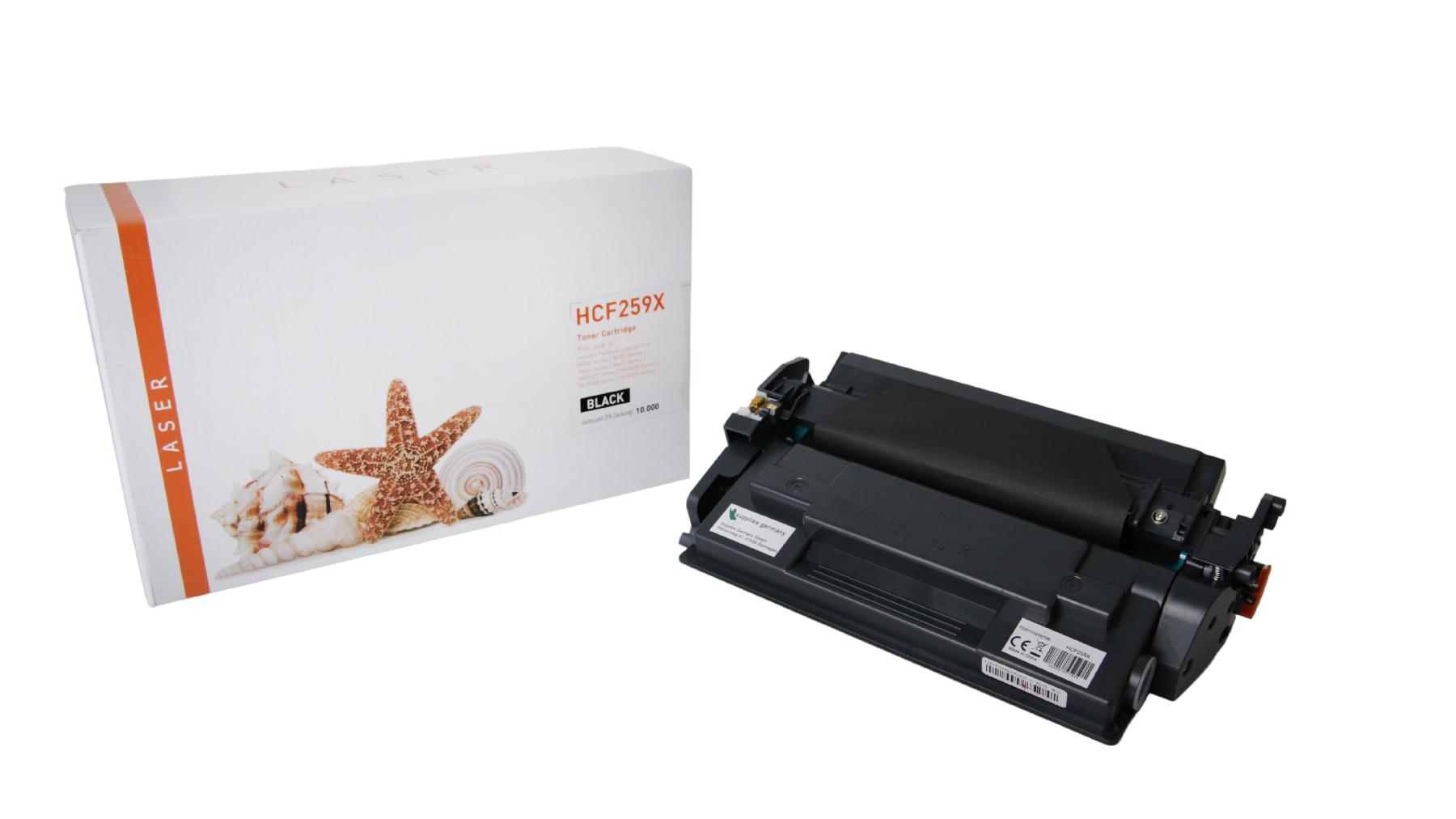 CF259X alternativ Toner black für HP / CF259X / 10.000 Seiten