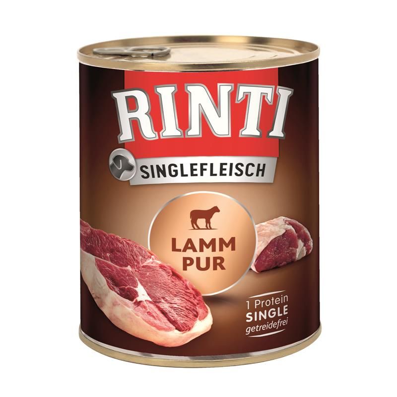 Rinti Singlefleisch Lamm Pur 800g Rinti Singlefleisch Lamm Pur 800g