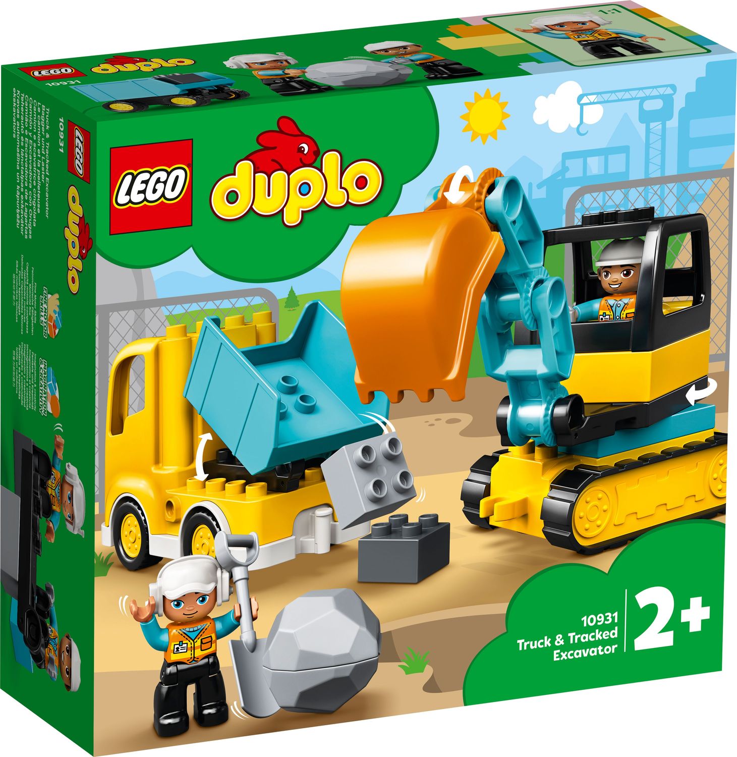 LEGO® 10931 - DUPLO Bagger und Laster (20 Teile)