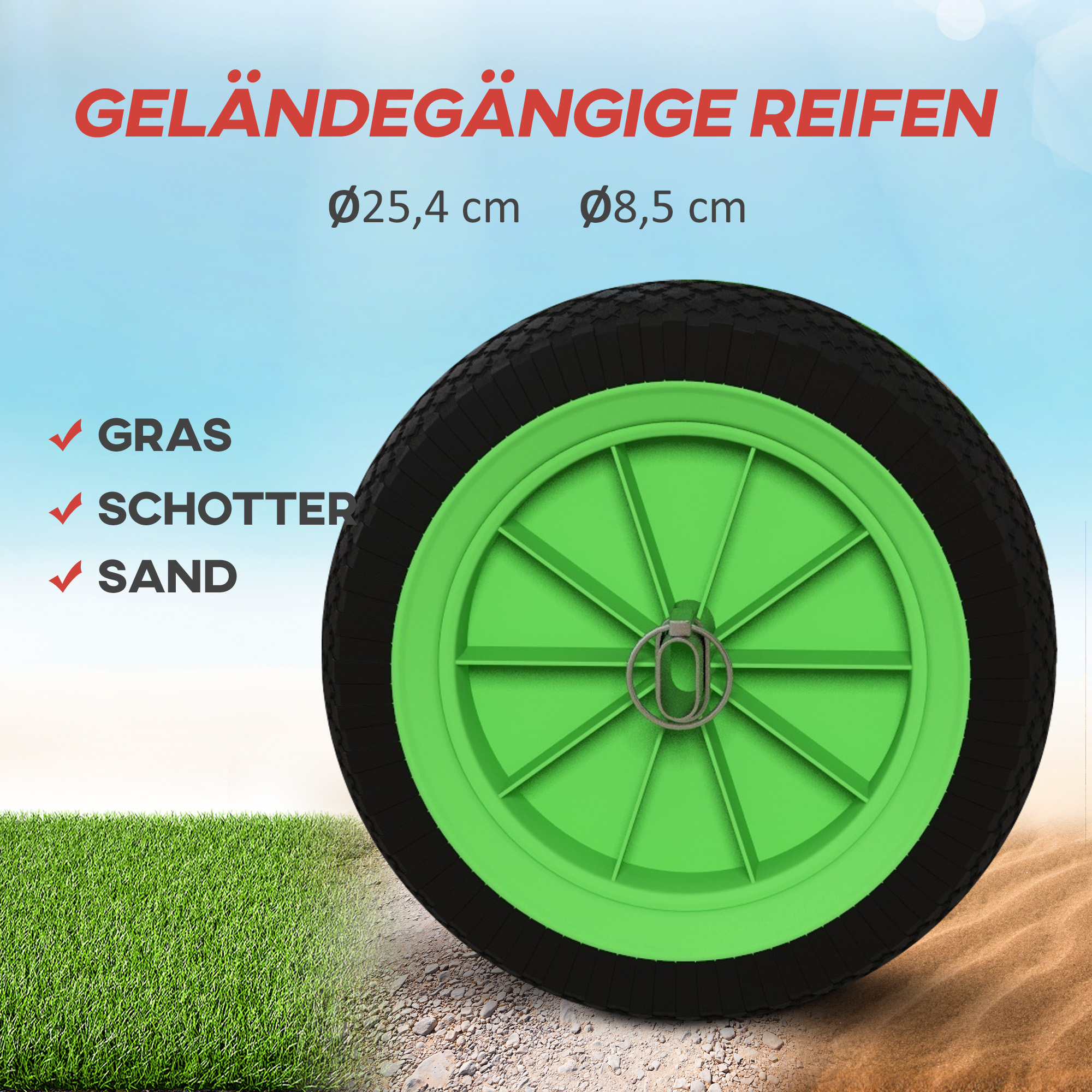 Bootswagen, verstellbare Breite, bis 100 kg belastbar, Aluminium, schwarz+grün, 79 x 72,5 x 42 cm