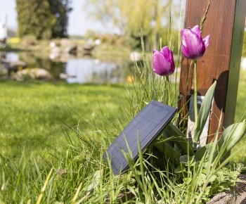 Biergarten-Lichterkette "CT-BGL 10Solar" / 2m + 4,5m, 10x Filament Led Lampe, IP44