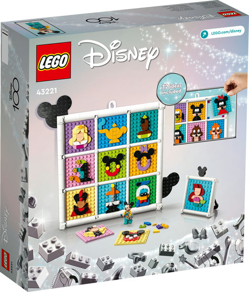 LEGO® 43221 - Disney 100 Jahre Zeichentrickikonen (1022 Teile)