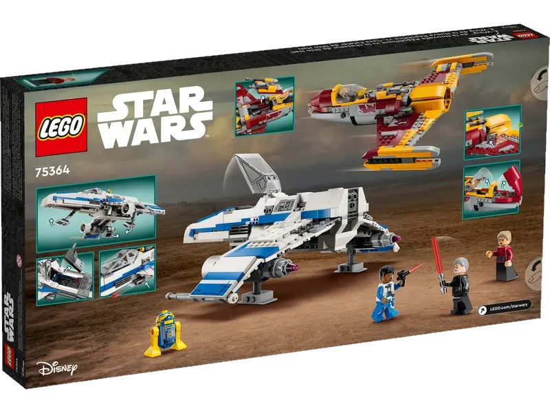 LEGO® 75364 - Star Wars  New Republic E-Wing  vs. Shin Hatis Starfighter  (1056 Teile)