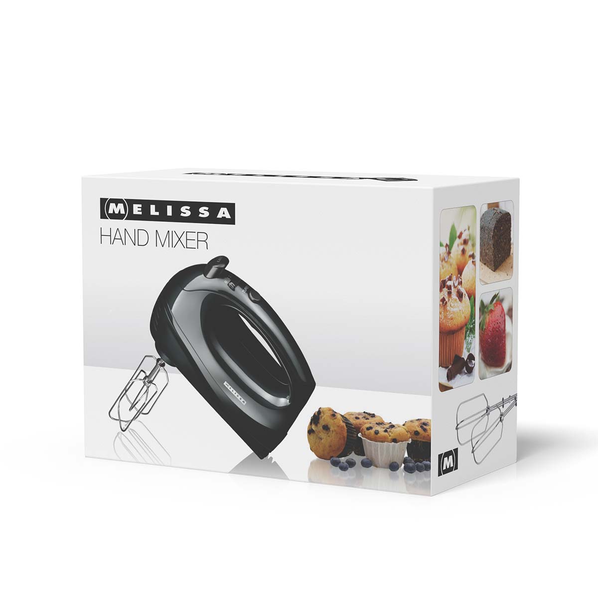 Handmixer mit Turbo 300 Watt schwarz