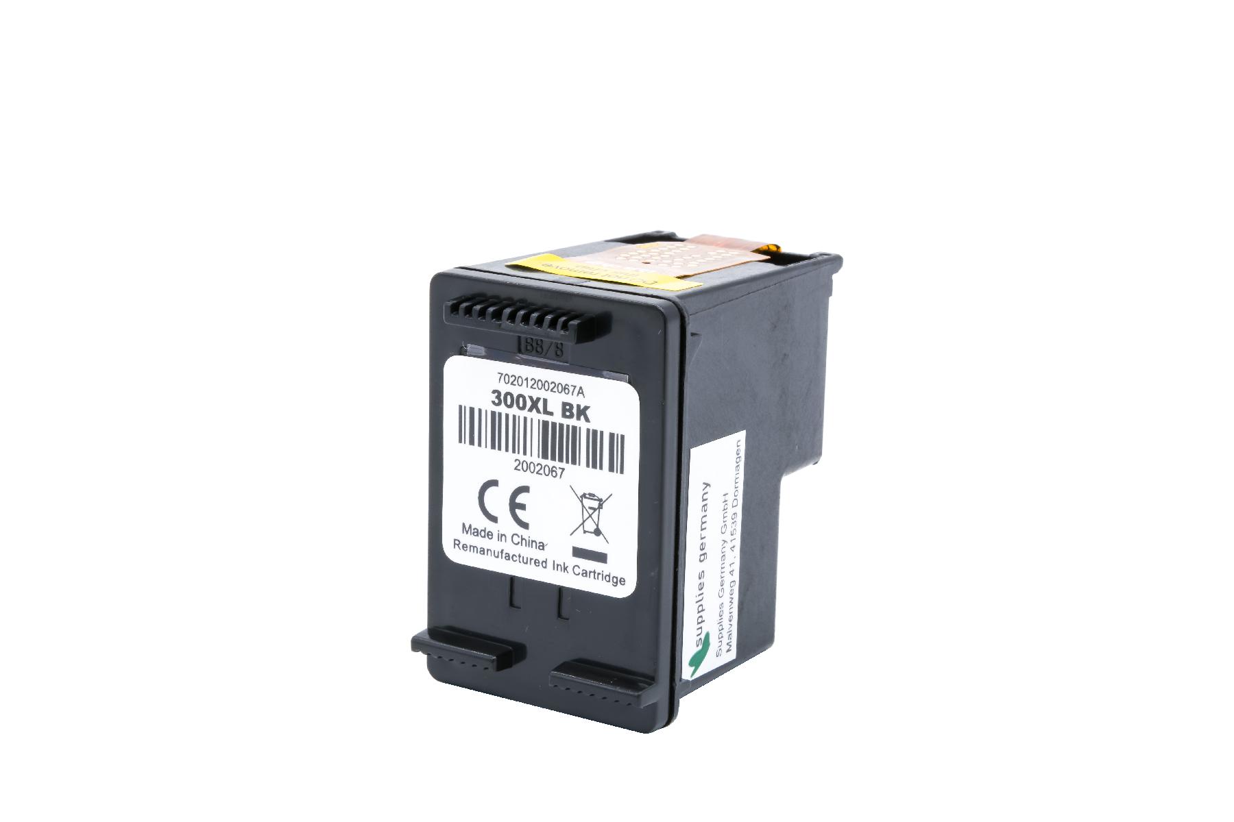 300XLBK alternativ Tinte black für HP / CC641EE / 16 300XLBK alternativ Tinte black für HP / CC641EE / 16