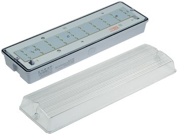 LED Fluchtwegleuchte "NL-W1" 30 LEDs, Erkennungsw. 25m,Wandmontage, IP65