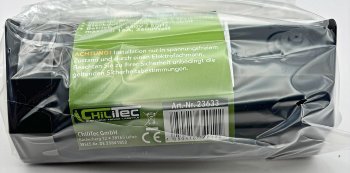 3-fach Steckdosenblock, schwarz / 250V~/ 16A, Aufbaumontage