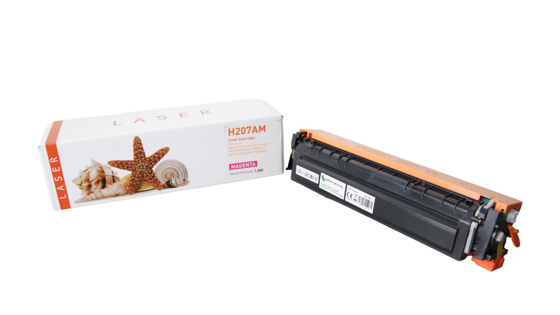 207AM alternativ Toner magenta für HP / W2213A / 1.250 Seiten