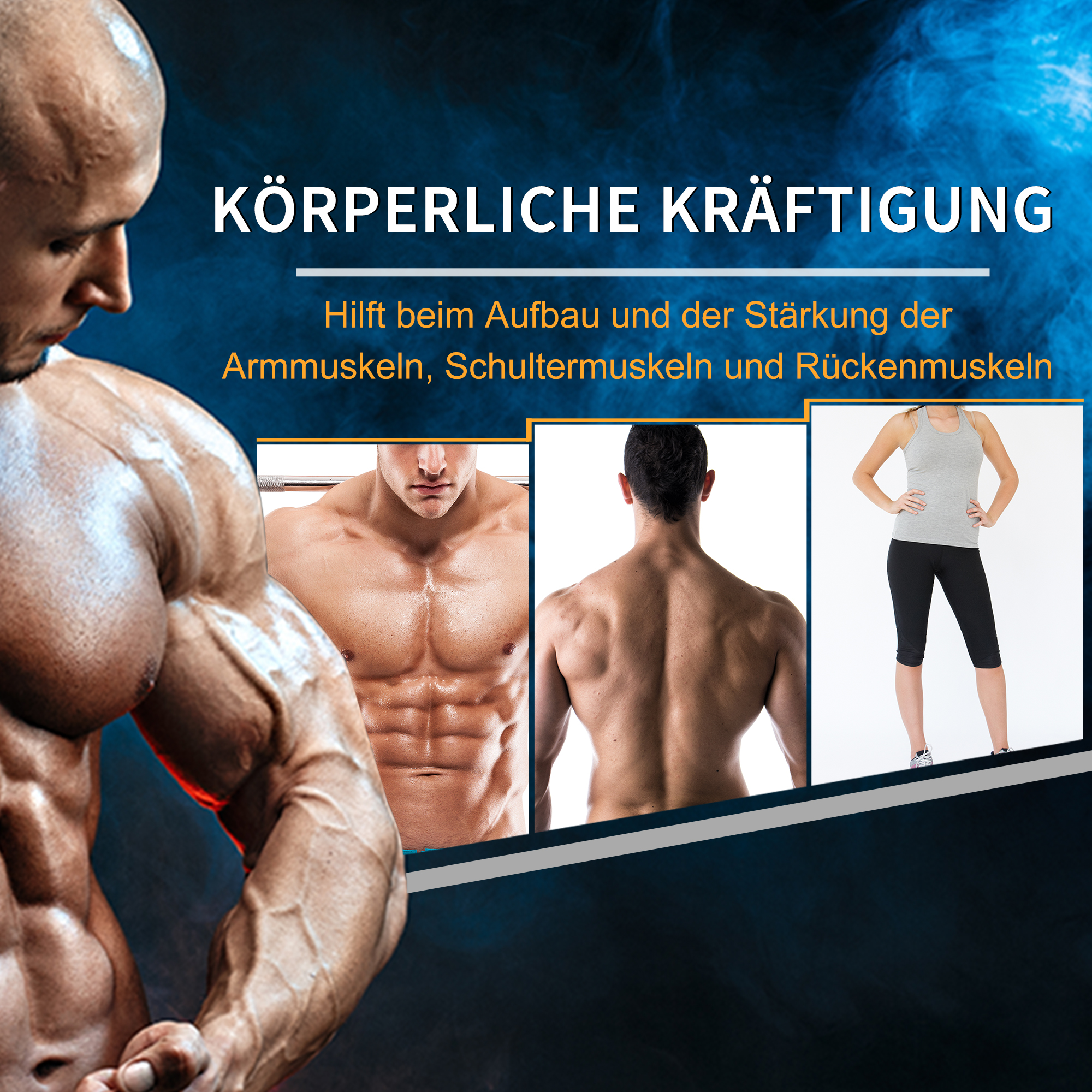 Kurzhantel, 17,5 kg Hantel, Hantel, Gewicht, Anti-Rutsch-Griff, Schwarz + Silber