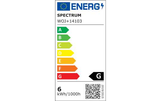 LED-Strahler GU10, 6W, 400 lm, warmweiß, 10° Abstrahlwinkel