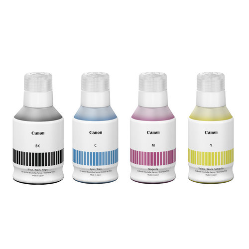 Multipack GI56 Eco Tank Nachfüllflaschen für Canon / GI56 / 4x 135ml Multipack GI56 Eco Tank Nachfüllflaschen für Canon / GI56 / 4x 135ml