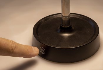 LED Akku Tischleuchte 29cm, dimmbar, 115-290mm ausziehbar, Warmweiß