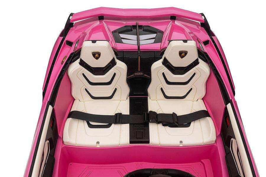 Kinderfahrzeug Lamborghini SIAN 2 Sitzer - pink