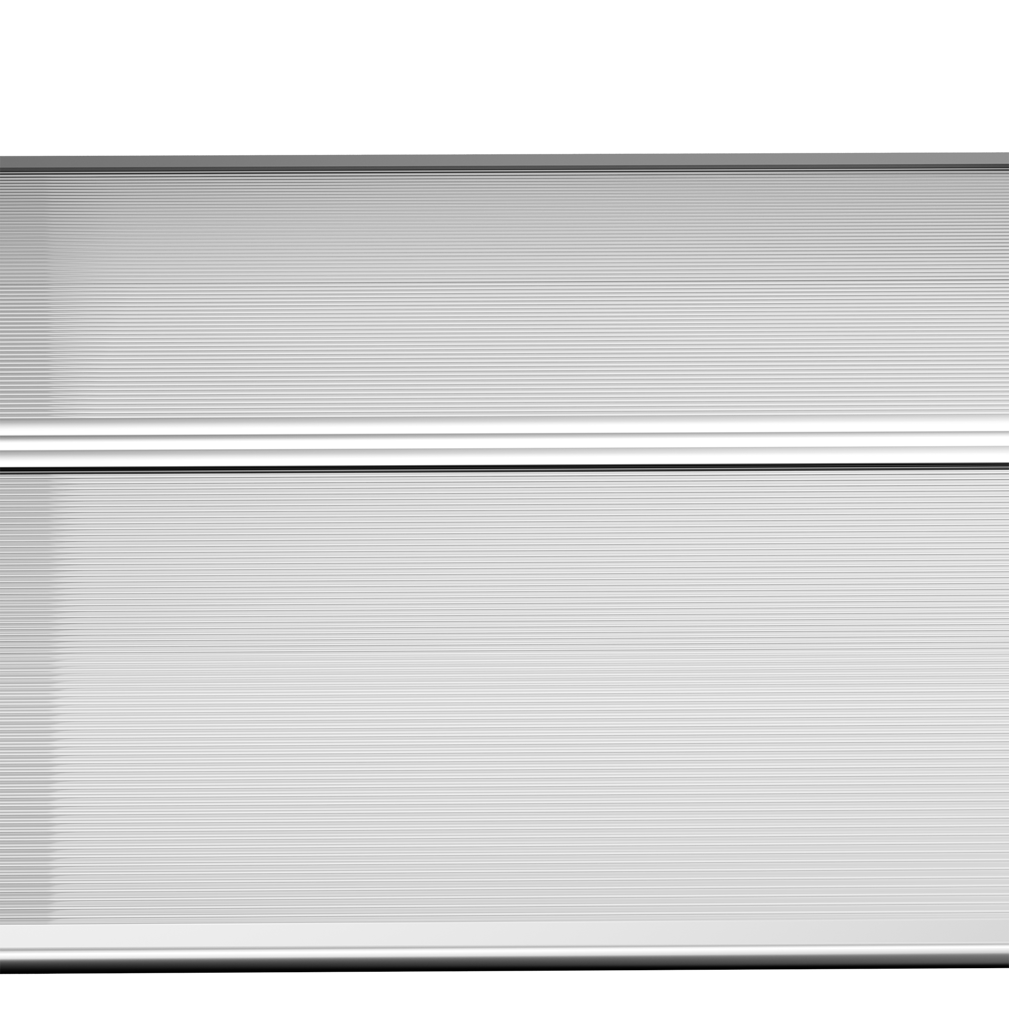 Türüberdachung, Schutz vor Regen, Wind und Hagel, Polycarbonat, Aluminium-Verbindungstangen, 110 x 60 x 18 cm, Grau