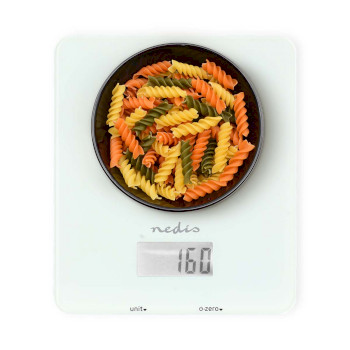 SmartLife Küchenwaage | Bluetooth® | Glas / Kunststoff | weiß