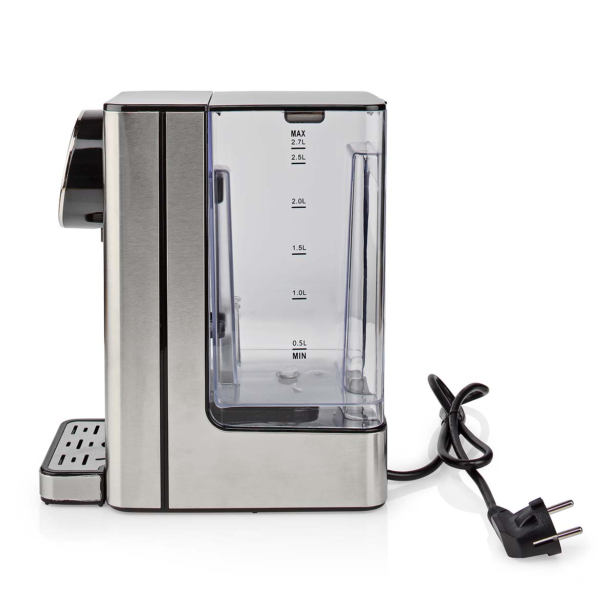 Heißwasserspender | 2600 W | 2.7 l | Aluminium / schwarz