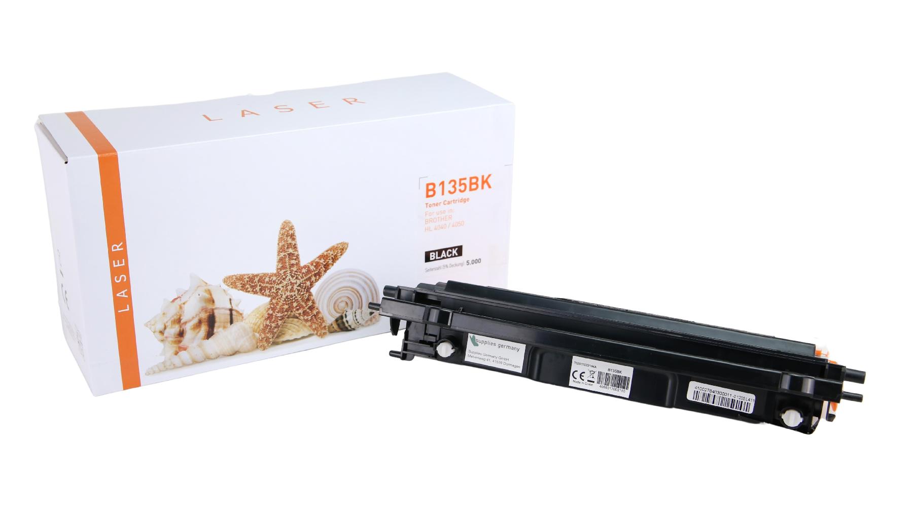 TN135BK alternativ Toner black für Brother / TN135BK / 5.000 Seiten TN135BK alternativ Toner black für Brother / TN135BK / 5.000 Seiten