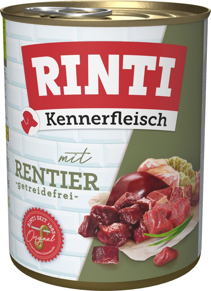 Rinti Kennerfleisch Rentier - 800 g Rinti Kennerfleisch Rentier - 800 g