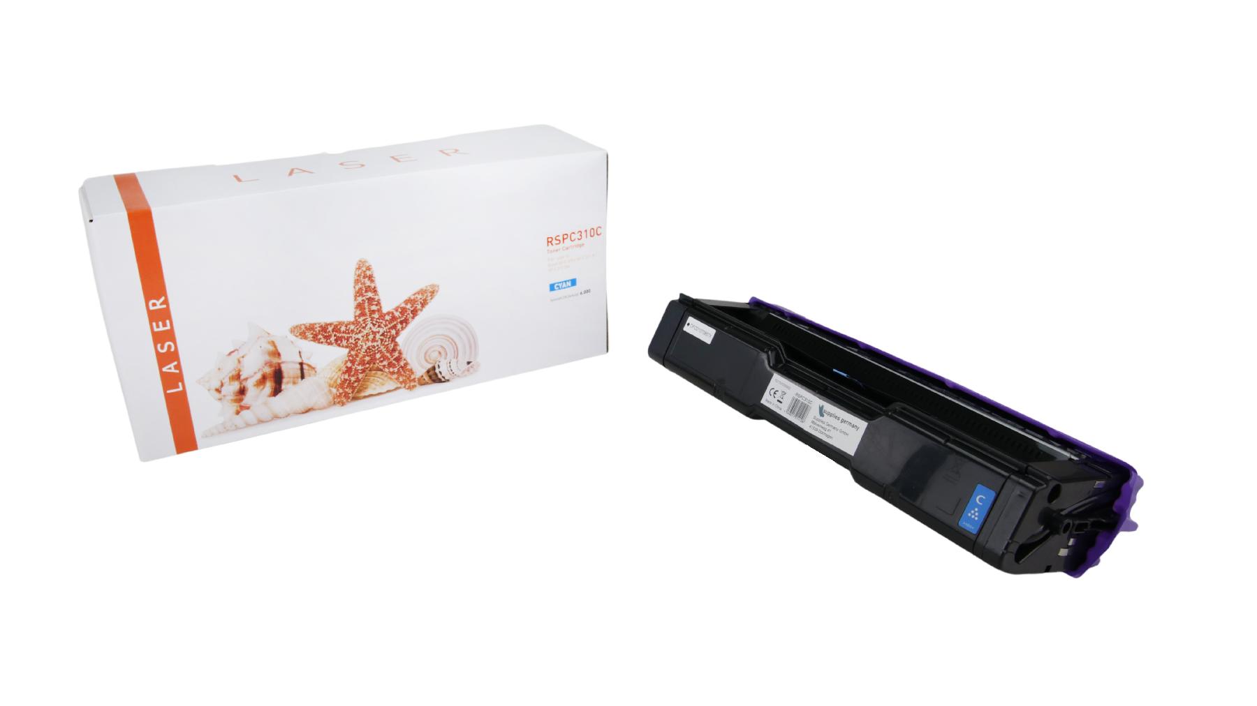 SPC310C alternativ Toner cyan für Ricoh / 406480 / 6.000 Seiten SPC310C alternativ Toner cyan für Ricoh / 406480 / 6.000 Seiten