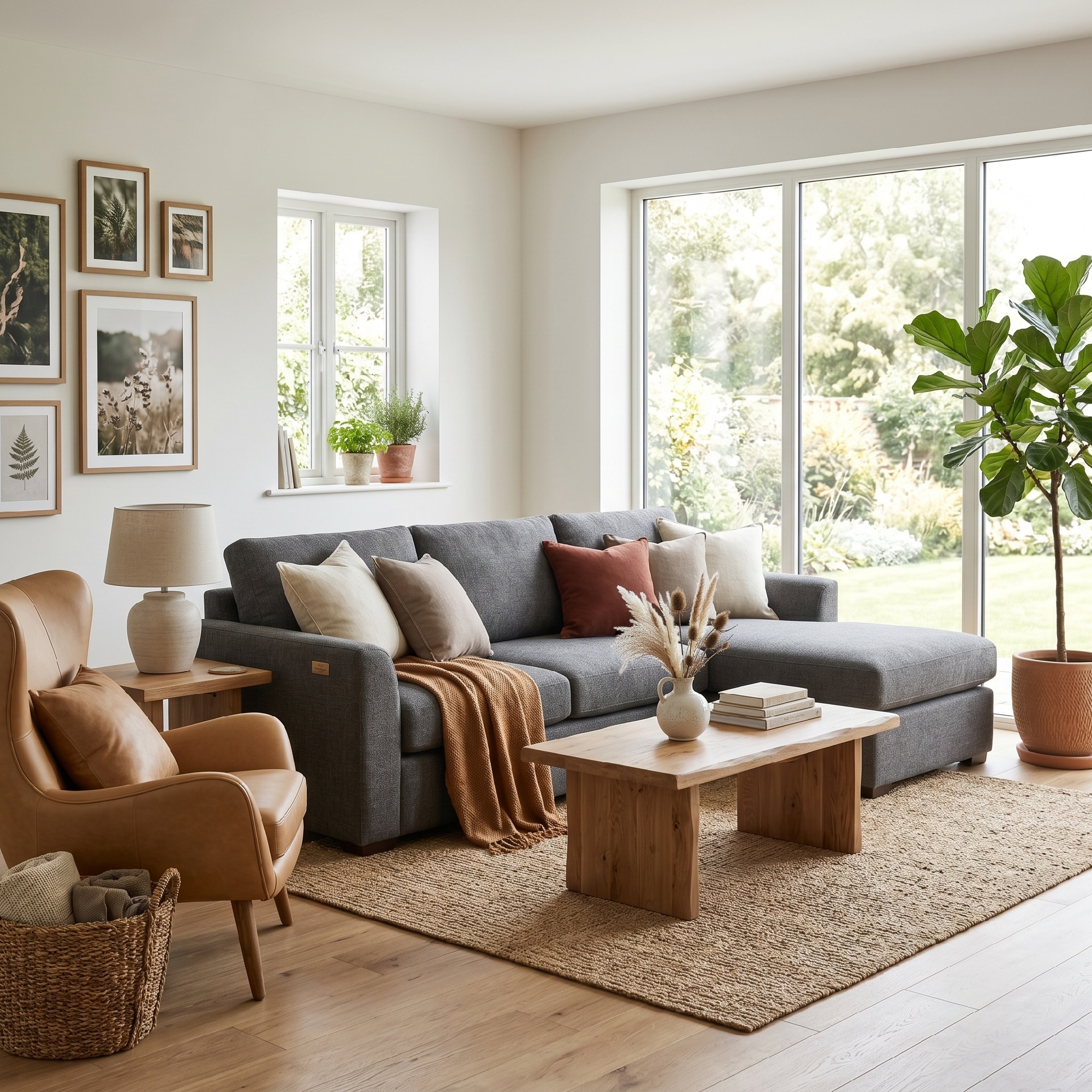 Ecksofa 192 cm L-Form 3-Sitzer Sofa mit umkehrbarer Chaiselongue, Cord-Optik, für kleinen Raum, Dunkelgrau