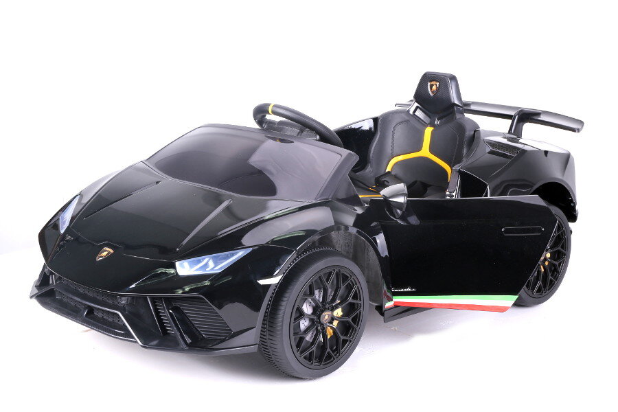 Kinderfahrzeug Lamborghini Huracan - schwarz