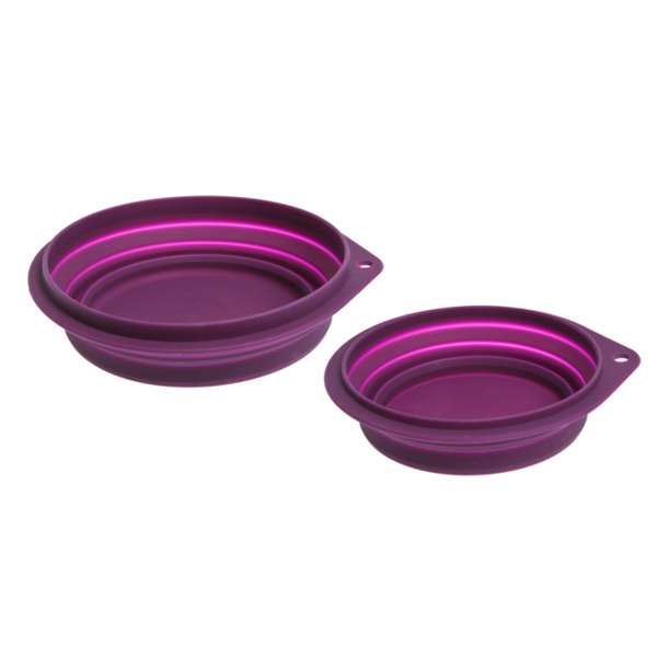 Karlie faltbarer Reisenapf aus Silikon - 1000 ml Karlie faltbarer Reisenapf aus Silikon - 500 ml