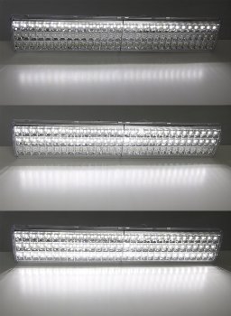 LED Notleuchte "CTNL-90 SMD" 500x95x60mm, Lithium Akku 2x 3,7V/2200mAh, nur 9W