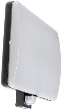 LED Wandleuchte "PADAR" mit PIR-Sensor, IP65, 20W, mit Hausnummer & Buchstaben