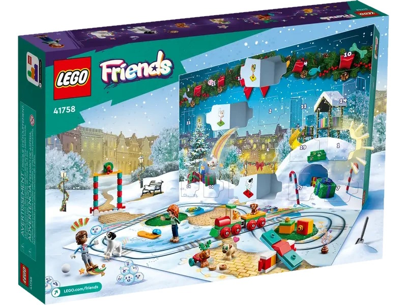 LEGO® 41758 - Friends Adventskalender 2023 - Tierspielplatz (231 Teile)