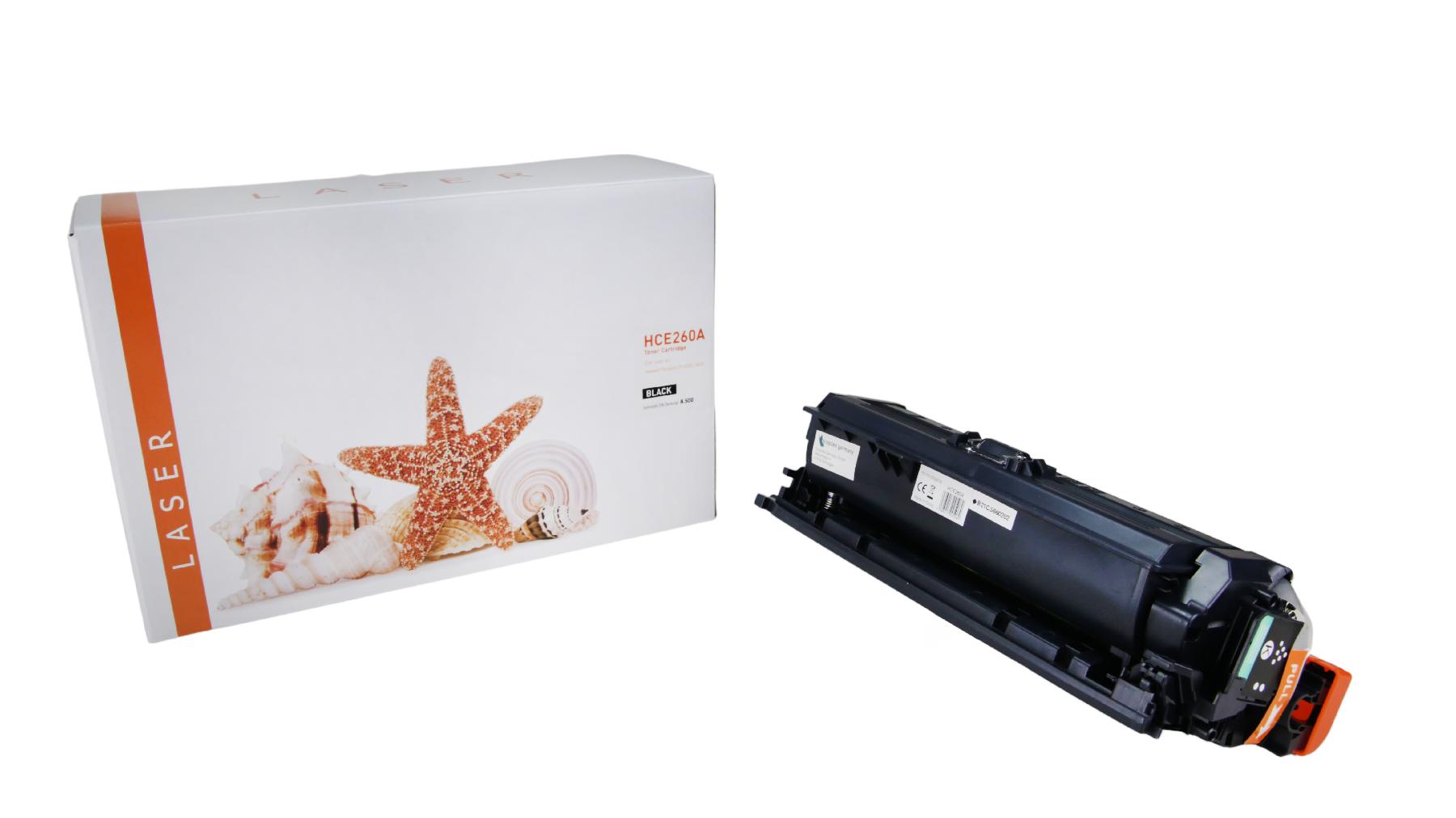 CE260A alternativ Toner black für HP / CE260A / 8.500 Seiten