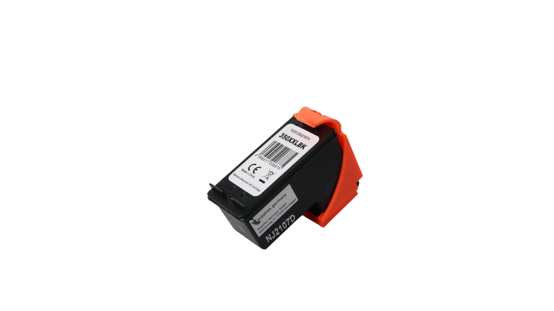 350XXL alternativ Tinte black für HP / CB336EE / 30