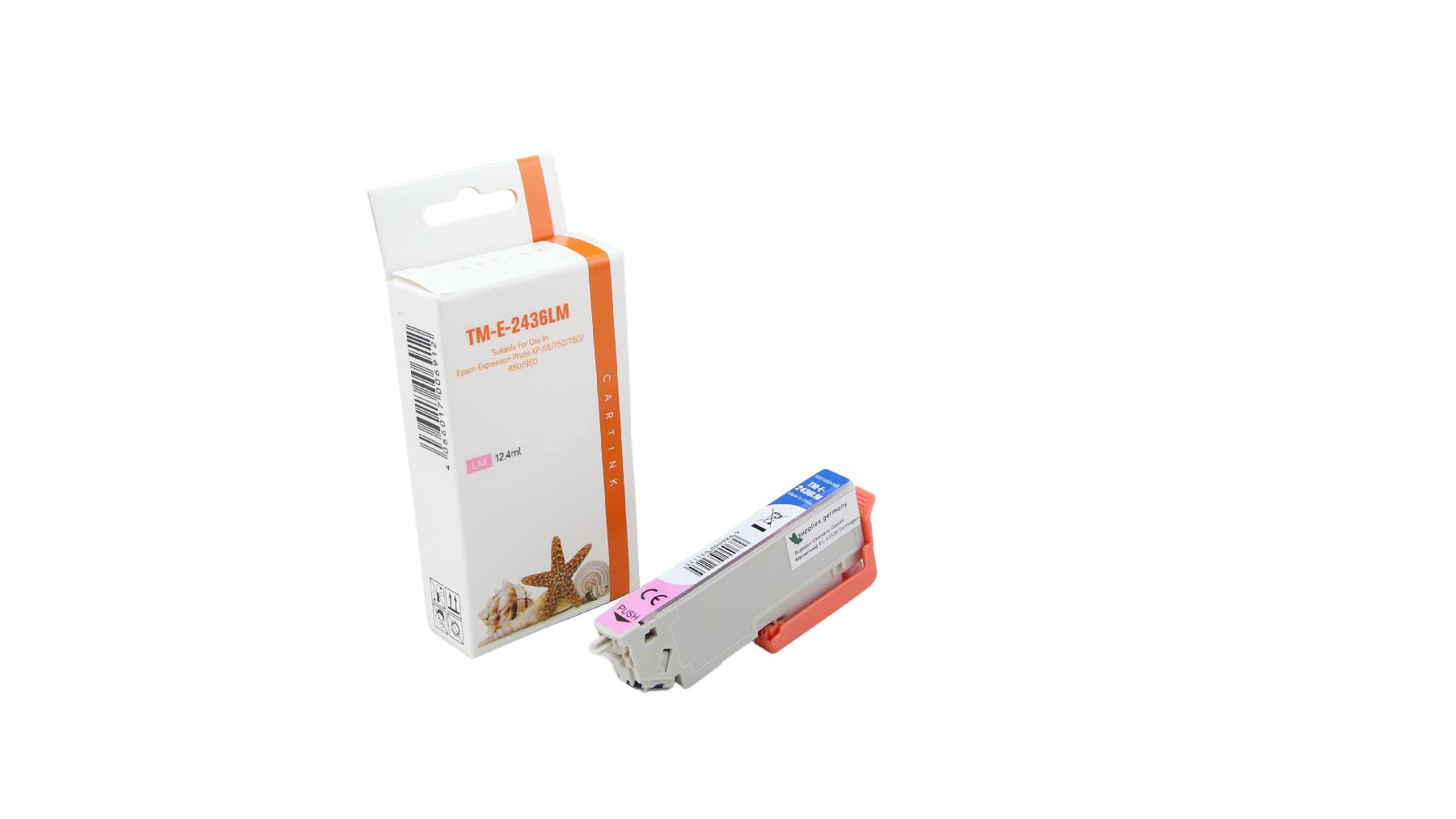 T2436XL alternativ Seestern Tinte Light Magenta / C13T24364010 / 12,4ml T2436XL alternativ Seestern Tinte Light Magenta / C13T24364010 / 12,4ml