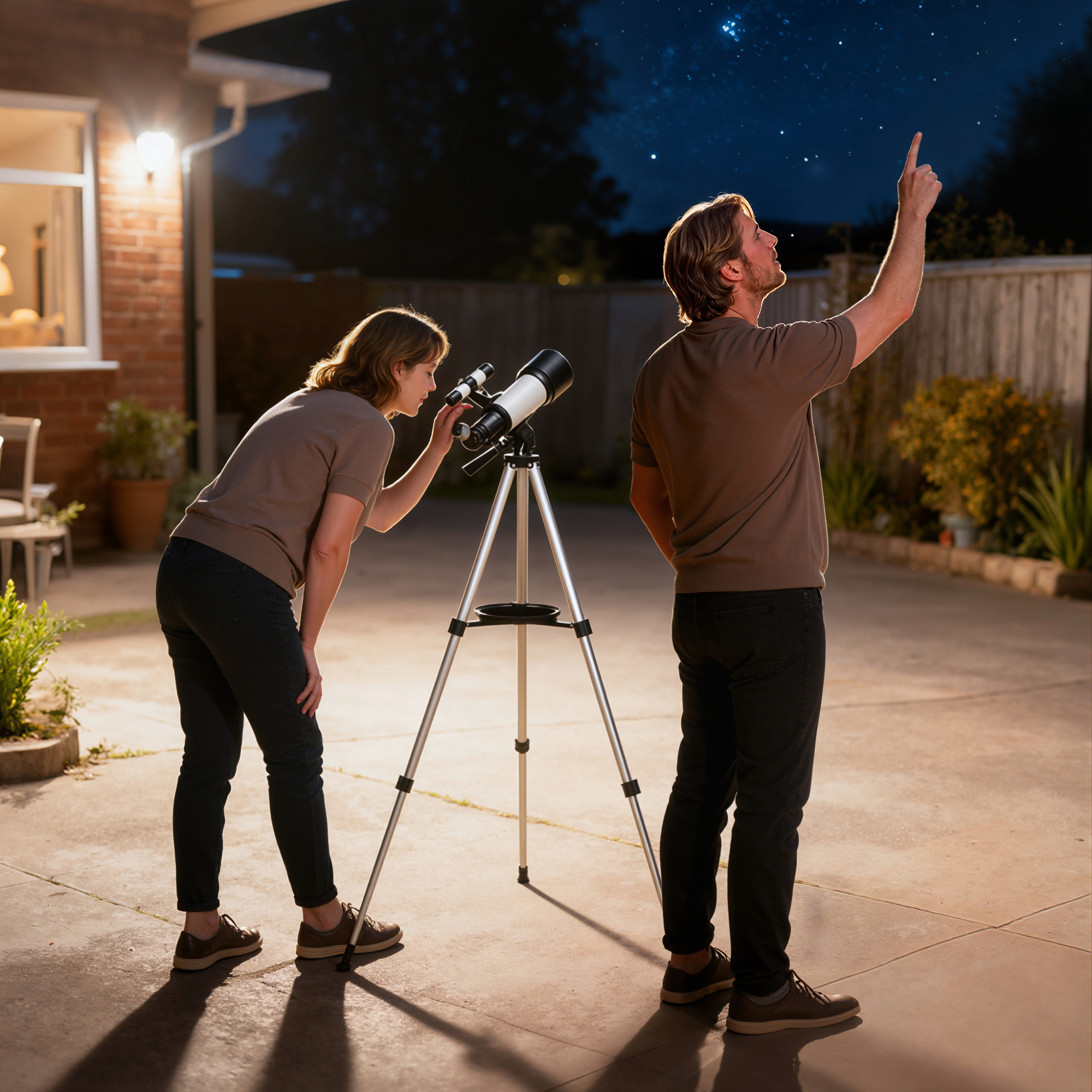 Teleskop für Astronomie Anfänger Erwachsene 70mm Aperture 400mm AZ Mount Astronomisches Refraktor mit Stativ