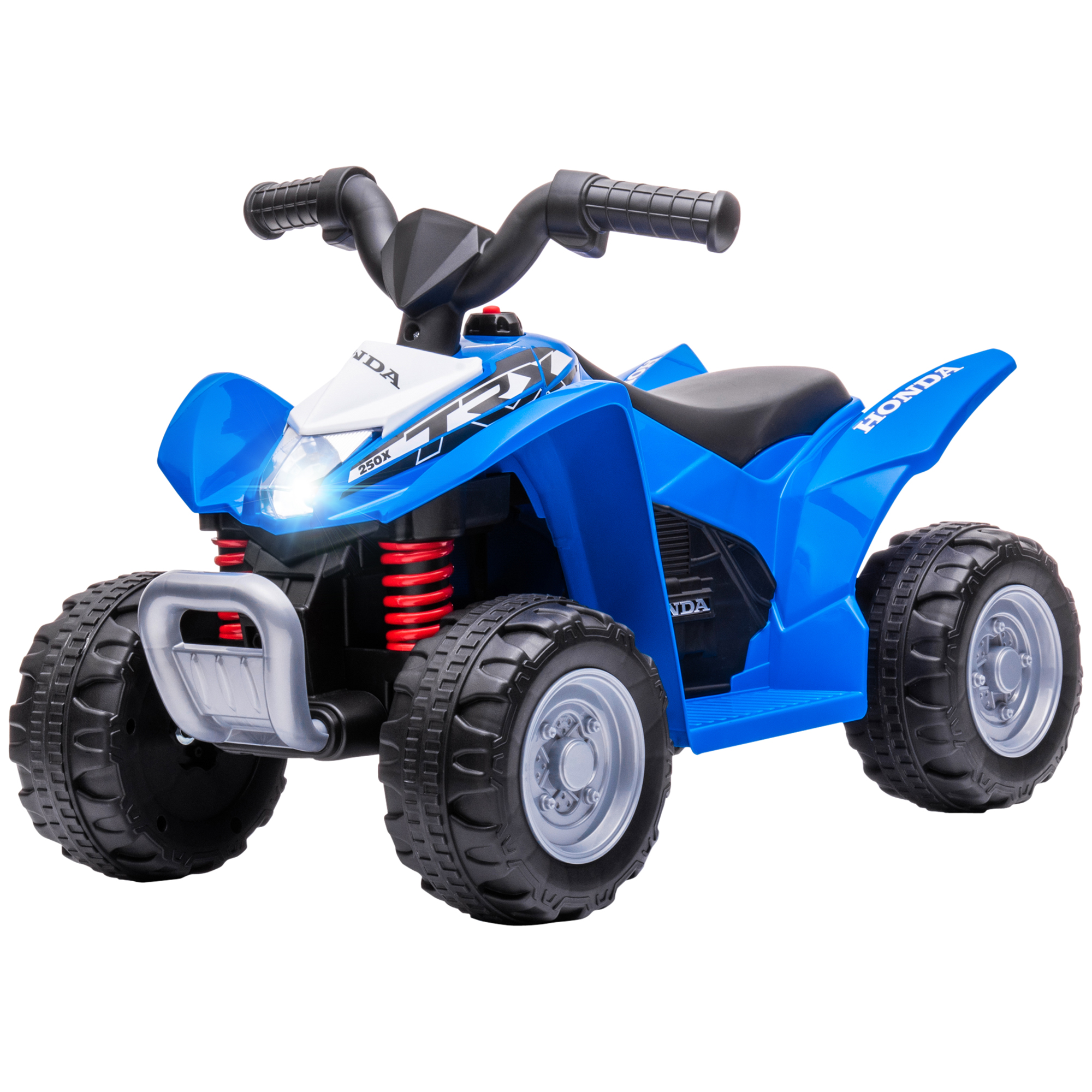 Kinderquad, LED-Licht, Hupe, breite Reifen, bequemer Sitz, rutschfeste Griffe, Blau Kinderquad, LED-Licht, Hupe, breite Reifen, bequemer Sitz, rutschfeste Griffe, Blau