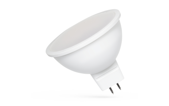 LED-Strahler GU5.3 , 6W, 580lm, 12V, 3000K, warmweiß, matt